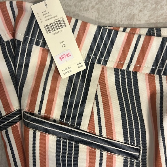 NWT - Beautiful striped pants. Bought from Anthropologie, but never worn - Picture 2 of 5